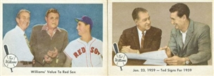 1959 Fleer Ted Williams Complete Set of 80 Cards
